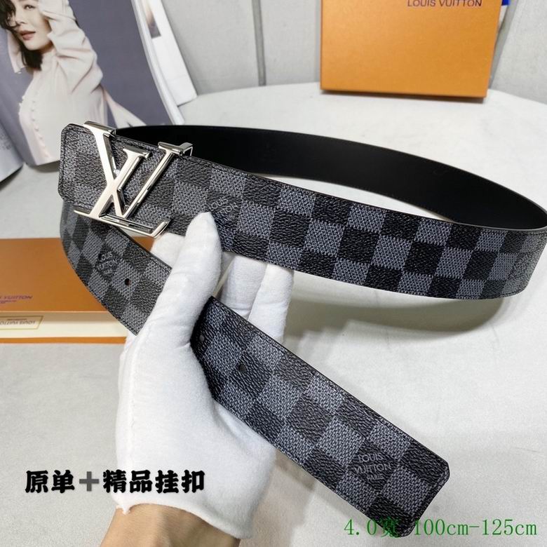 LV Belt 40mmX95-125CM 7D (763)